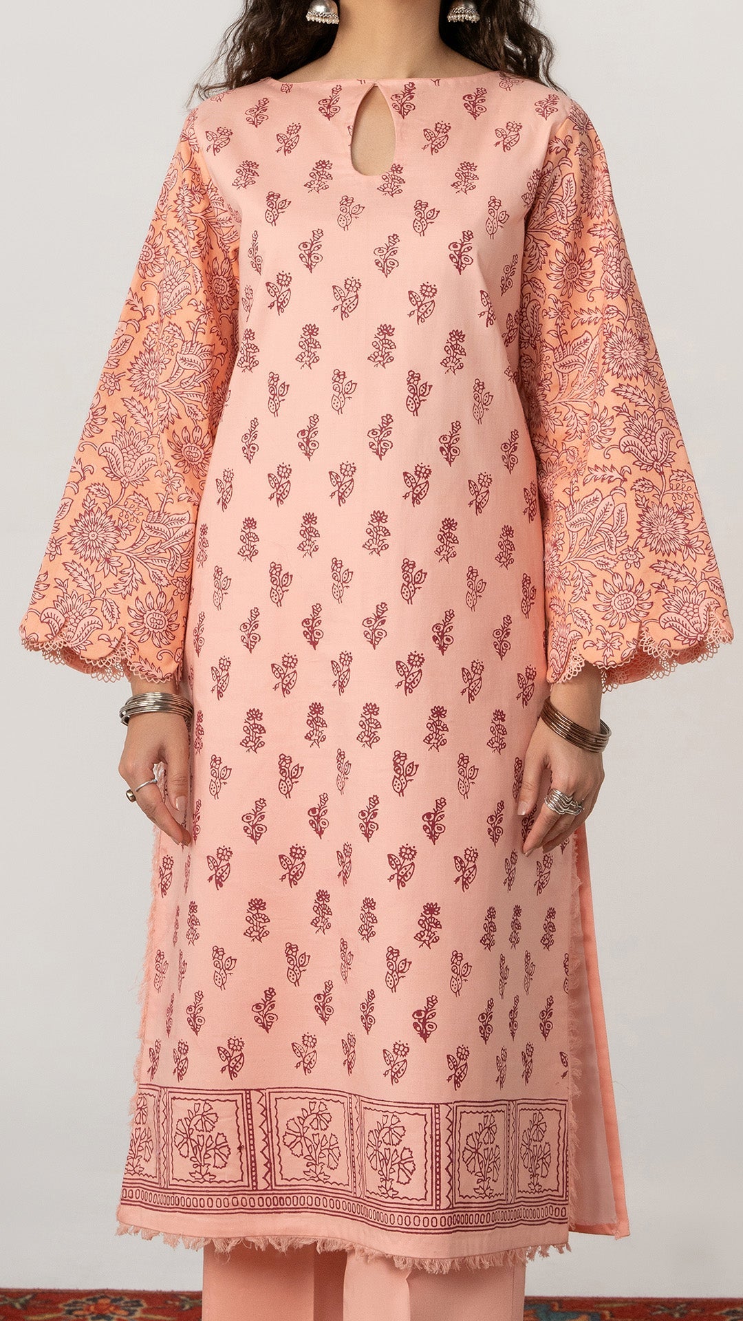 2 Piece Peach Pink - NV02D05 - NOOSH