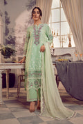 3pc Lawn With Embroidered Chiffon - NV01D06-S - NOOSH