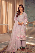 3pc Lawn With Organza Dupatta - NV01D01 - Noosh