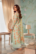 3pc Lawn With Printed Chiffon - NV01D07 - Noosh