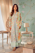 3pc Lawn With Printed Chiffon - NV01D07-S - NOOSH