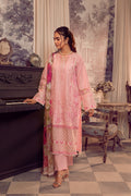 3pc Lawn With Printed Chiffon - NV01D09 - Noosh