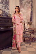 3pc Lawn With Printed Chiffon - NV01D09 - Noosh