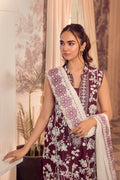 Lawn With Voile Dupatta - NV01D12-S - NOOSH